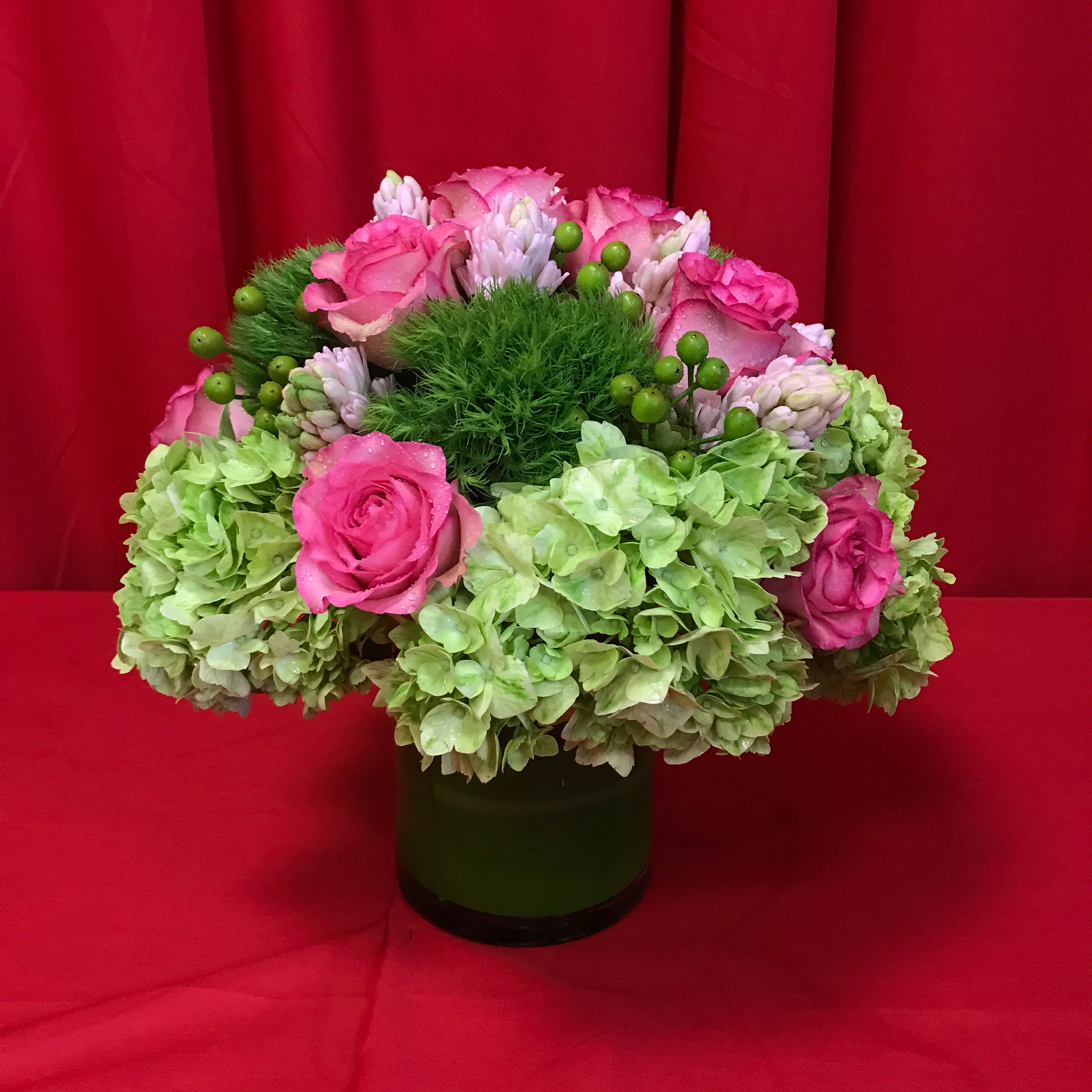 Joyful Pink & Green
